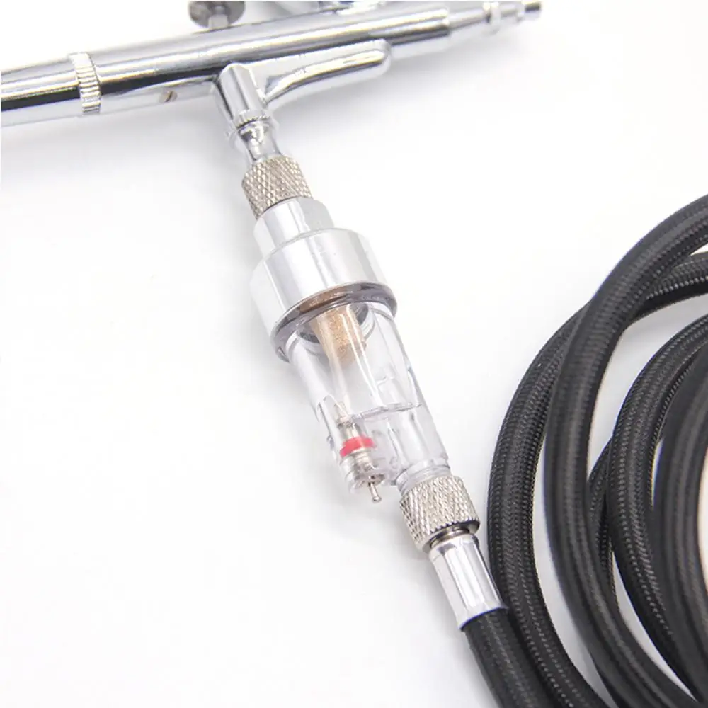 Мини Аэрограф с компрессором двойного действия набор для художественной росписи