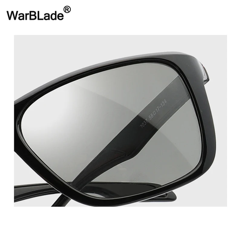 WarBLade новые модные фотохромные солнцезащитные очки для мужчин HD поляризованные