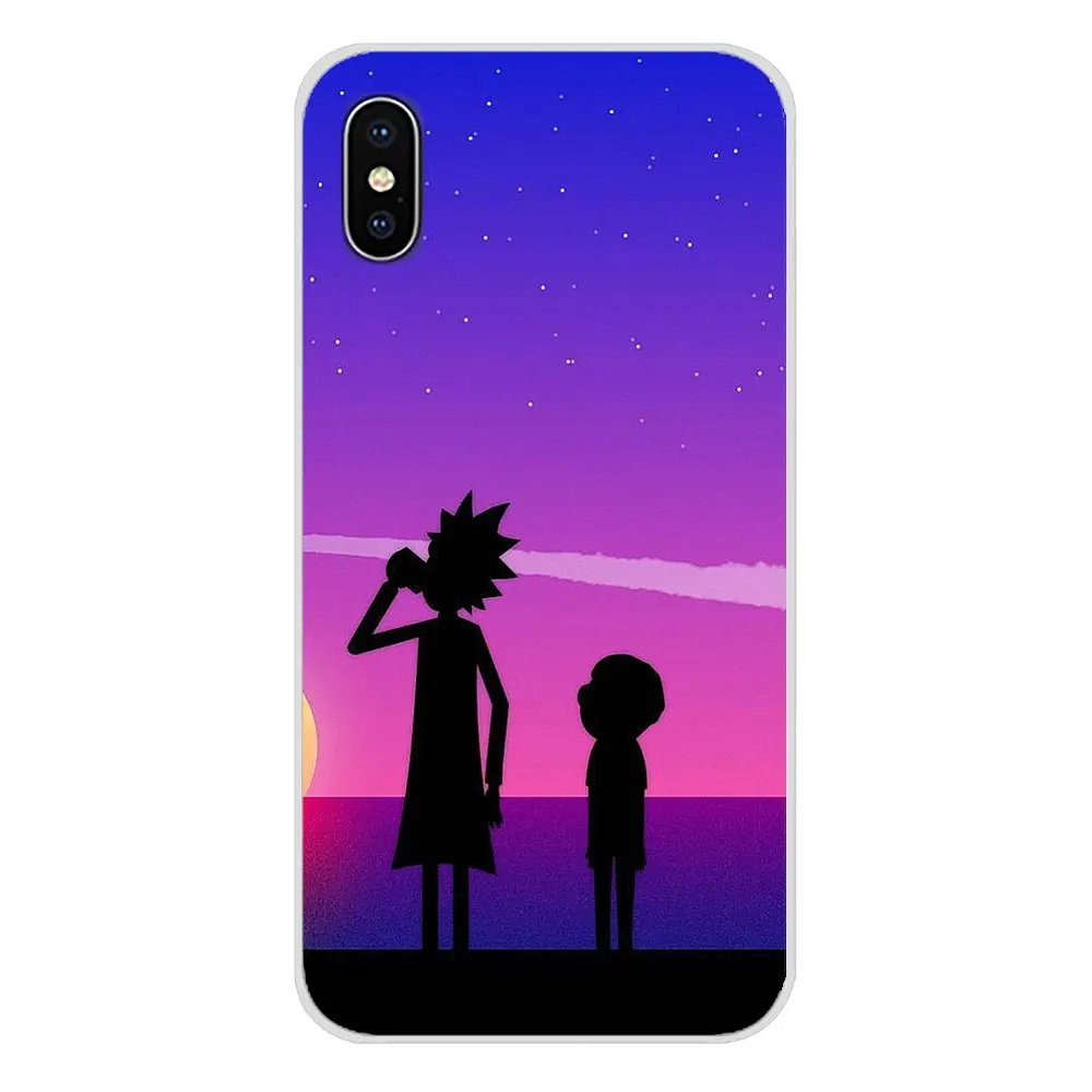 Крутые чехлы для телефонов Rick И Аксессуары Морти для Xiao mi 4 mi 5 mi 5s mi 6 mi A1 A2 5X6X8 9 Lite SE Pro mi Max Mix 2 3 2 S