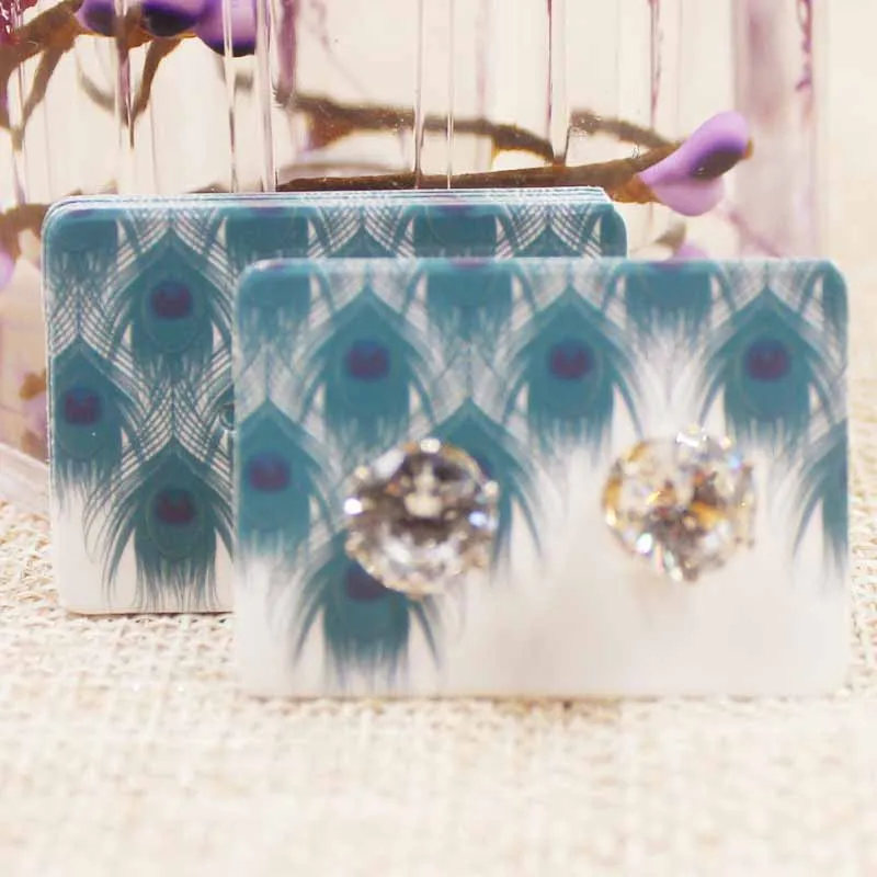 100 шт./лот 3 5*2 5 см маленькая милая упаковка для серег бирка бумага
