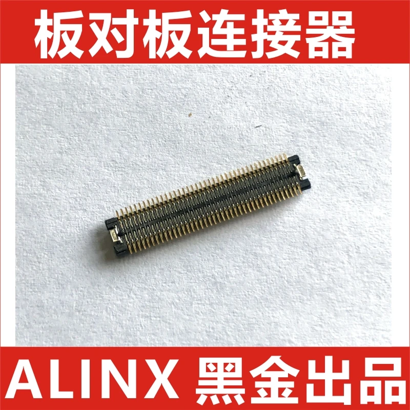 Пластинчатый соединитель Alinx 80 контактов расстояние 0 5 мм 1000K-F80E-01L-A | Электроника