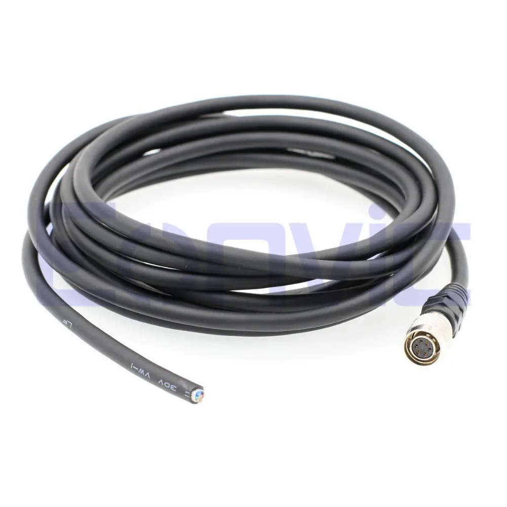GPIO силовой кабель с высокой гибкостью SFCC 6 Pin Hirose женский HR10A 7P 6S CCD мягкий для