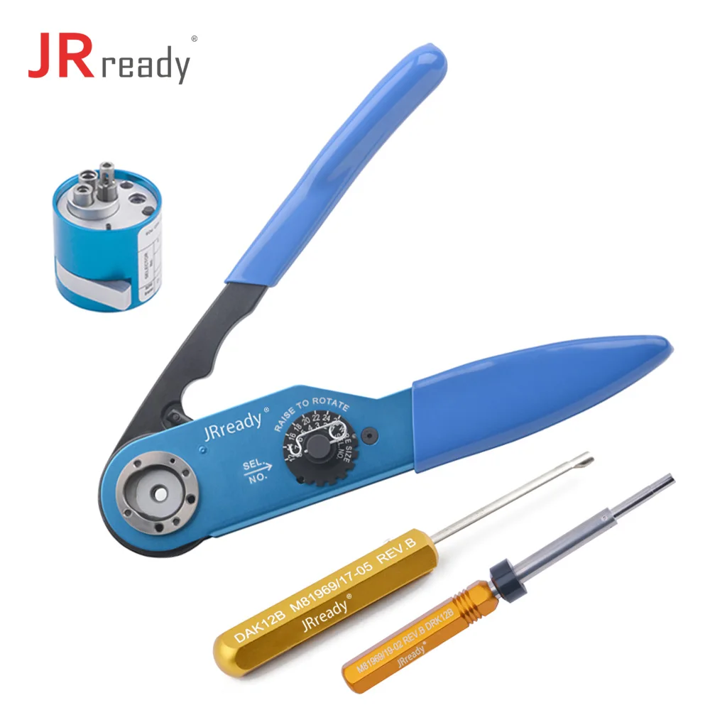 Набор инструментов JRready ST2118 ручной обжимной инструмент M22520/1 01 стандартный