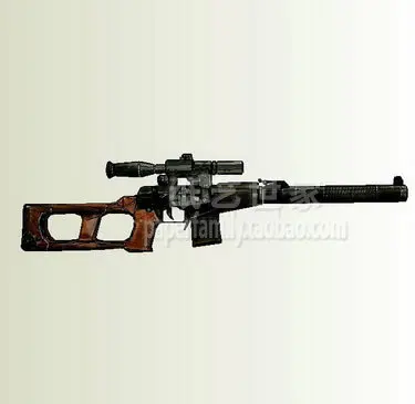 90 см 1:1 Vintorez машина для резки резьбы VSS специальная снайперская винтовка 3D бумажная модель