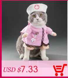 Pet костюм забавный кот Racer стоя костюм Косплэй одежда для маленький средний Товары для собак Щенок партия Хэллоуин куртка пальто