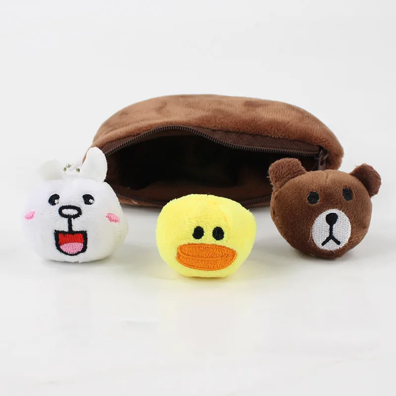 14 см kawaii ленивое грустное яйцо Гудетама брелок горох Pod милый коричневый медведь утка Rabbite яйцо белый черный медведь плюшевые подарки игрушки