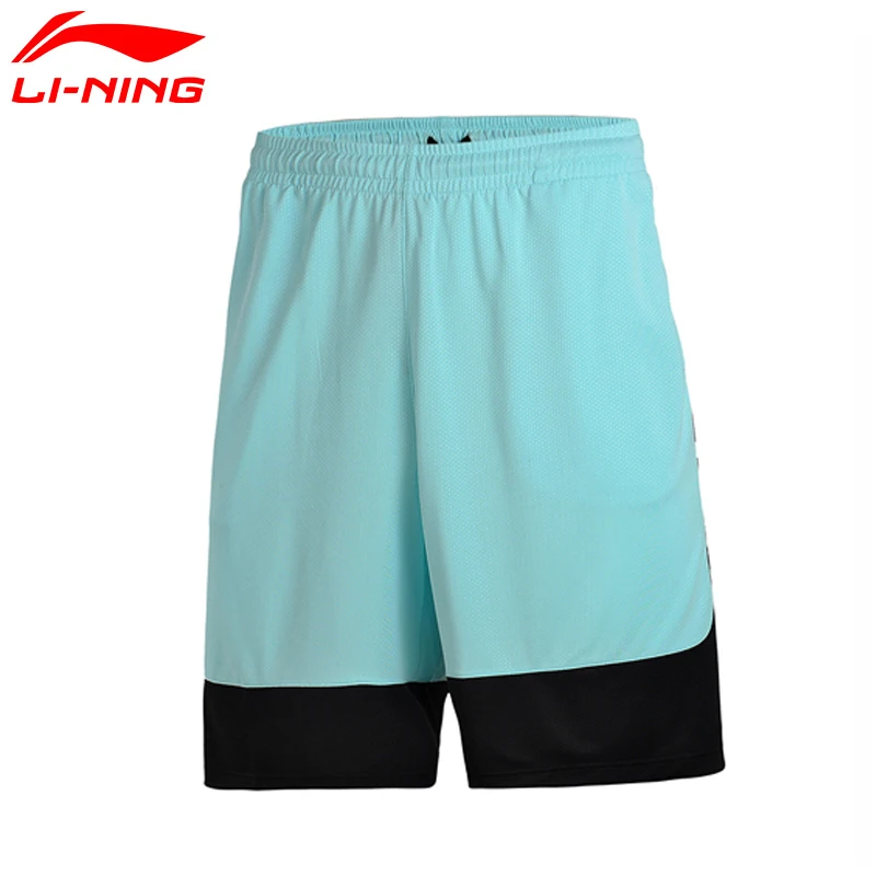 Мужские баскетбольные шорты Li Ning из 100% полиэстера с дышащей подкладкой