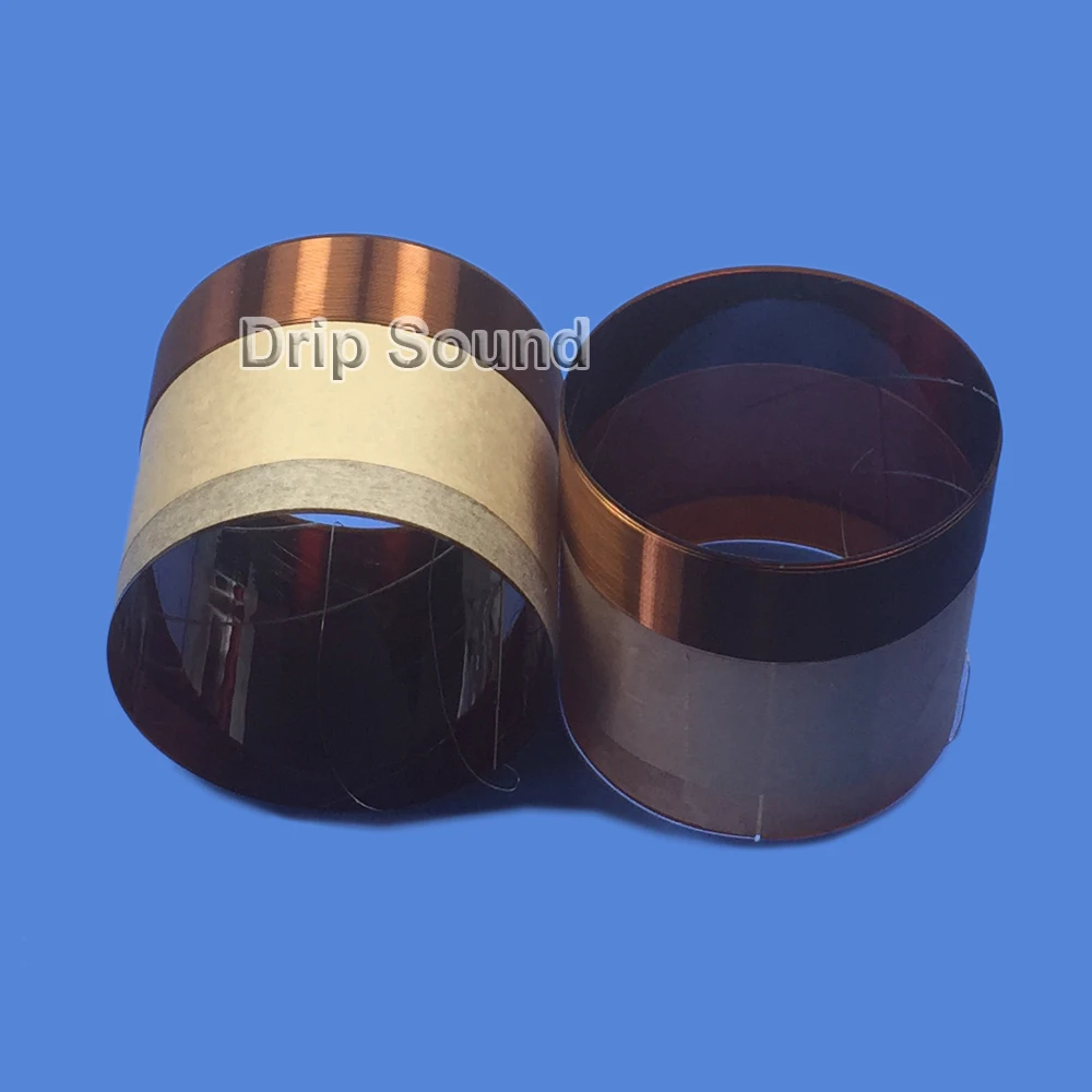 2 шт. 63 5 мм ядро 8ohm Бас Звуковая катушка KSV Kapton Woofer звуковой привод запчасти для