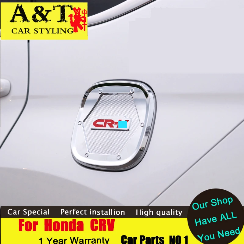 A и T стайлинга автомобилей для Honda CRV хром покрытия отделки 2015 ABS покрытие бака