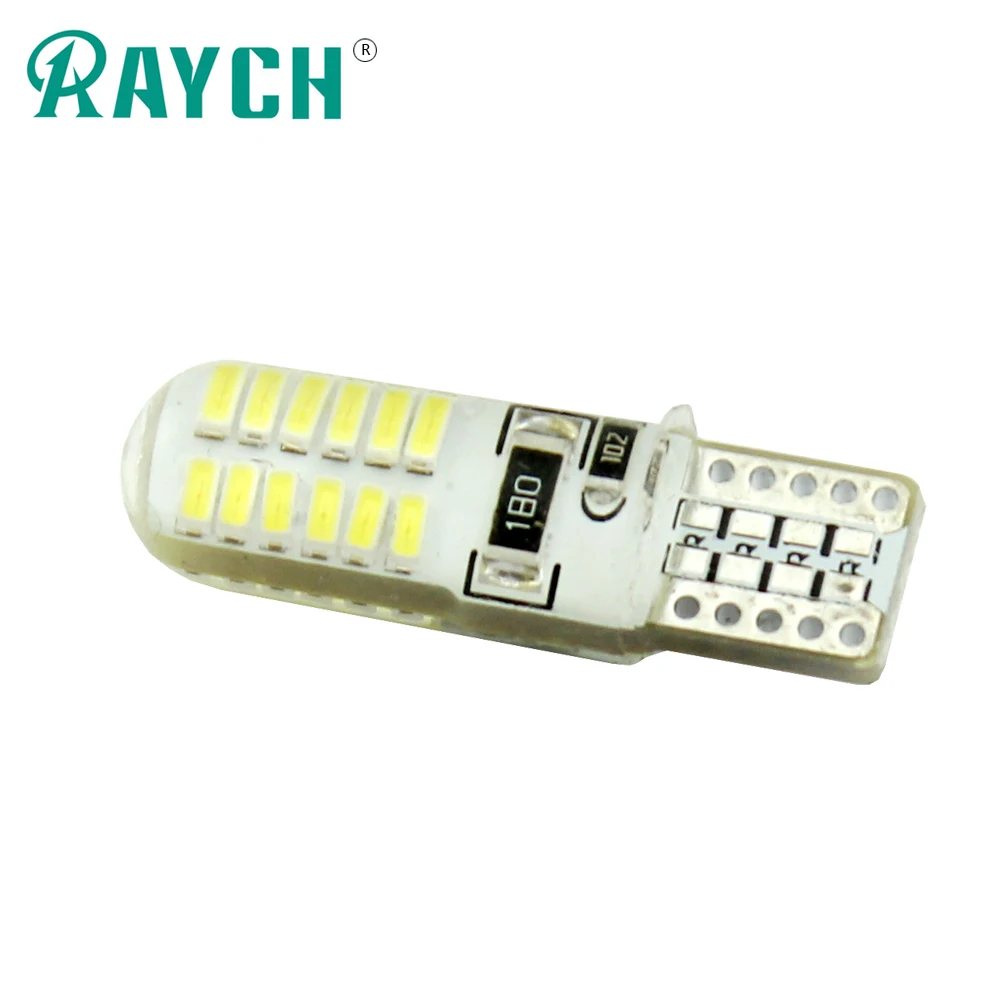2 x T10 Flashing 194 W5W 24 Led 3014SMD Lasting Shine+Auto Strobe Flash Two modes of Operation Car light bulbs | Автомобили и