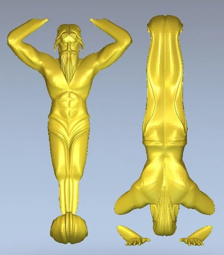 

3d model relief for cnc in STL file format atlantu_1