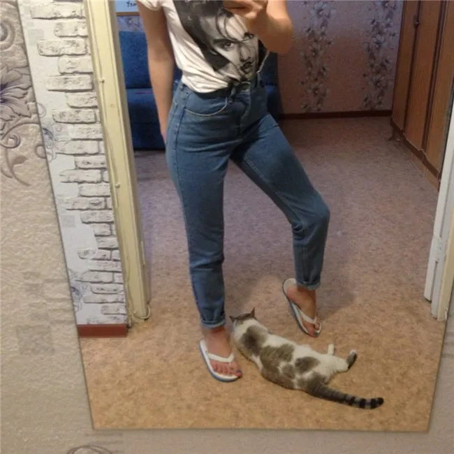 Винтажные джинсы с высокой талией, женские джинсовые штаны, новинка, узкие брюки-карандаш, Капри, брюки, подходят для девушек, джинсы для женщин размера плюс