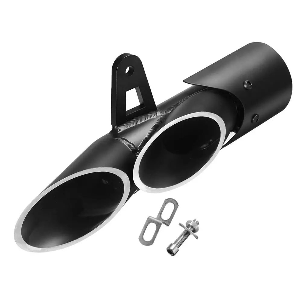 Мотоцикл двойной выход выхлопная труба для Yamaha YZF-R6 Suzuki Accessories аксессуары