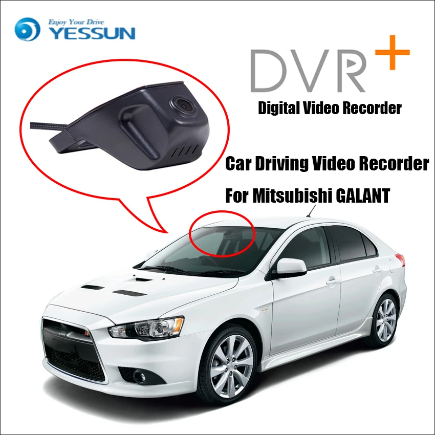 Автомобильный видеорегистратор YESSUN для Mitsubishi Outlander фронтальная камера HD 1080P не