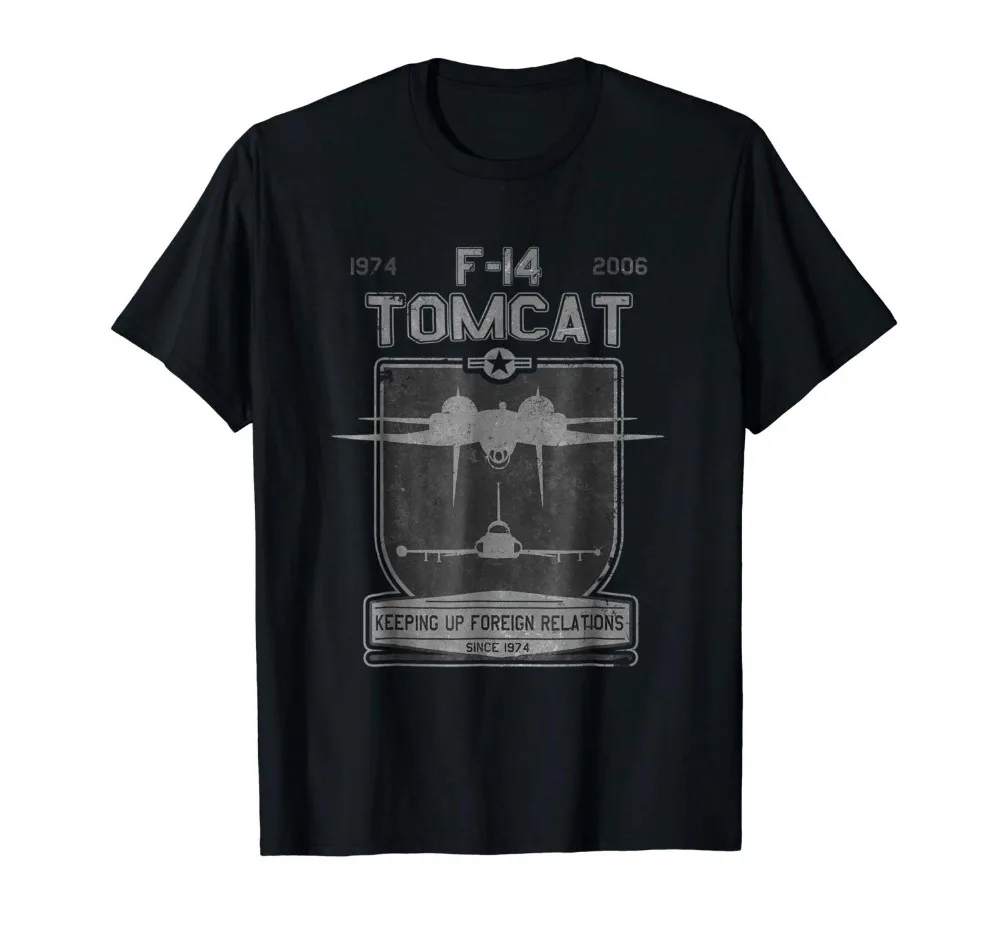 F-14 Tomcat Jet &quotмы стараемся следовать за отношениям&quot Для мужчин брендовая крест Fit