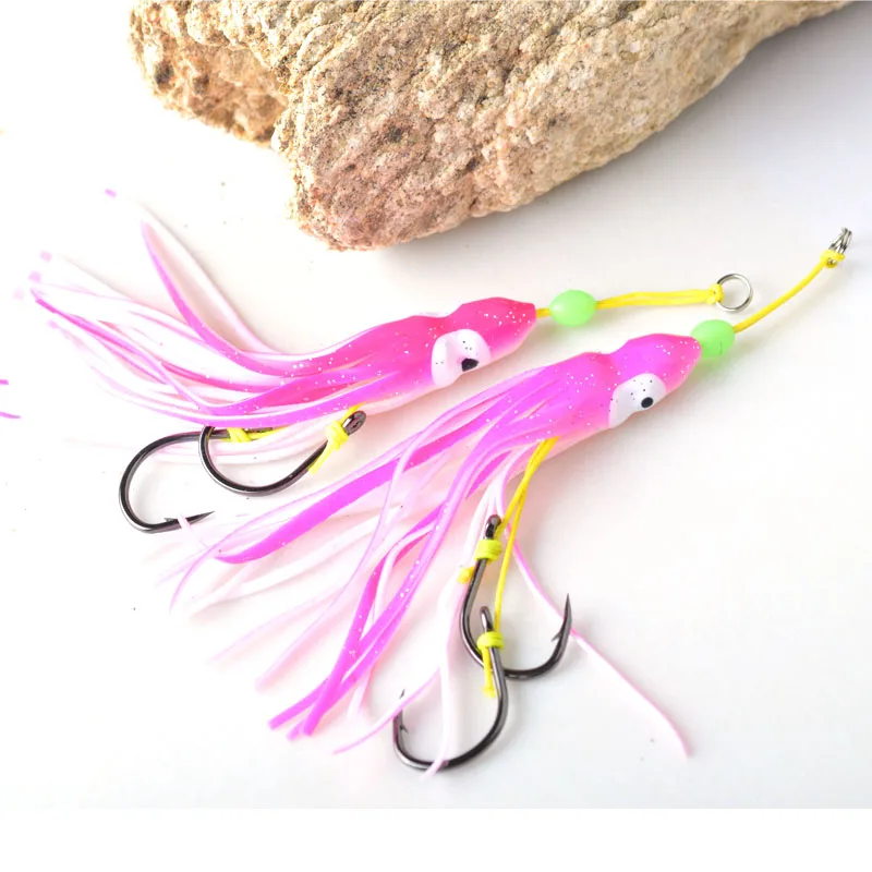 Тома 3 шт./лот Колеблющаяся блесна приманка рыболовные крючки силиконовые