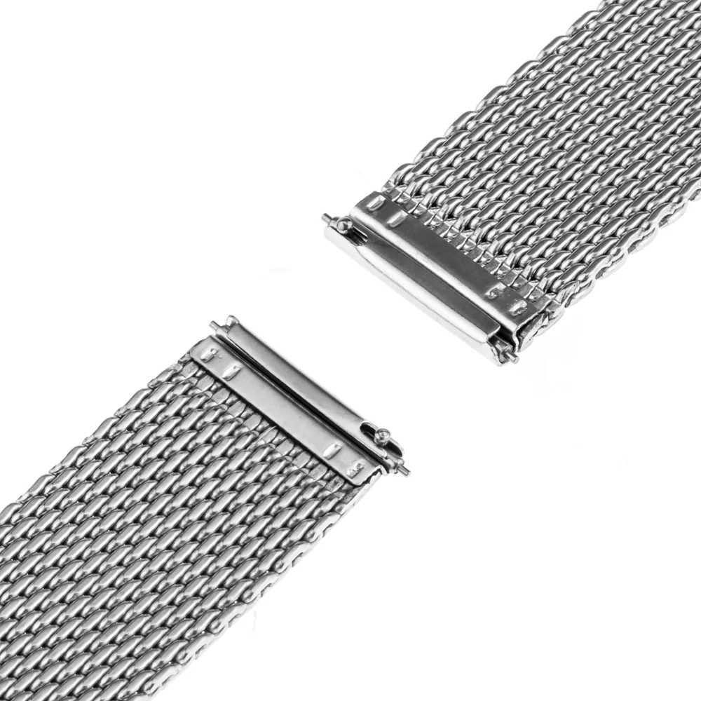 Ремешок Миланская петля быстросъемный 20 мм для Motorola Moto 360 2 42 Мужской 2015 Pebble Time