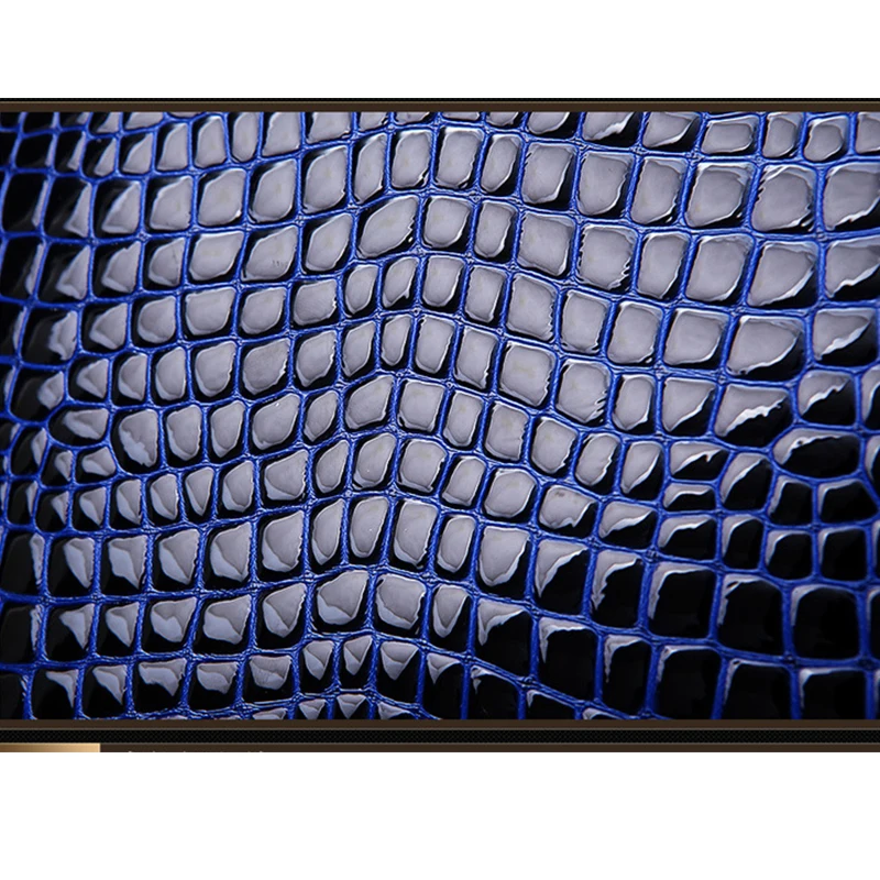 Женская сумка сумки через плечо слинг летняя лакированная кожа Крокодиловая