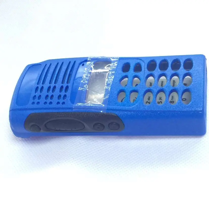 XQF синий полный радио сервис части передний корпус крышка Refurb Комплект для Motorola