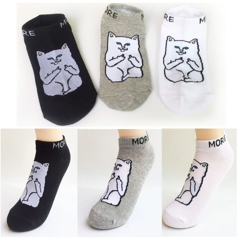 2019 повседневные модные креативные забавные хлопковые носки в стиле Харадзюку с