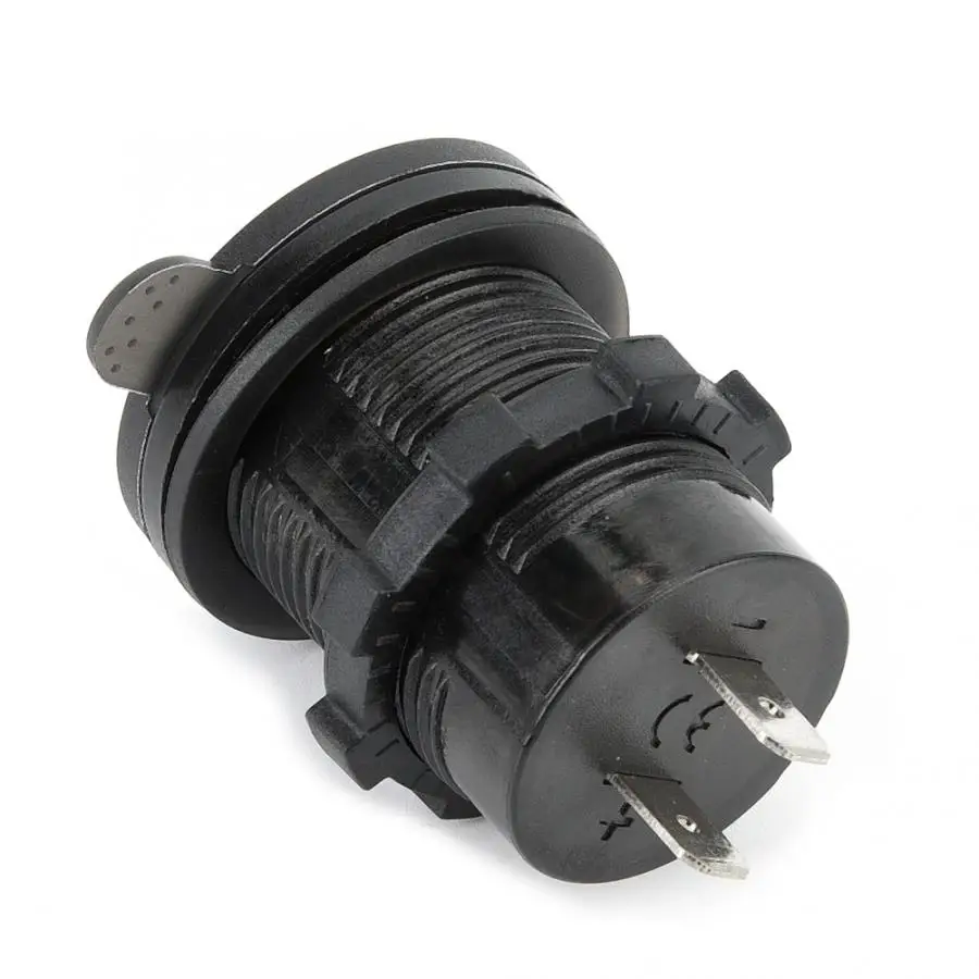 Автомобильное зарядное устройство USB для быстрой зарядки светодиодный цифровой