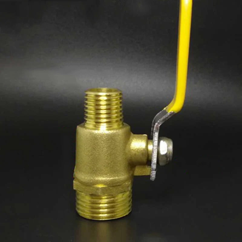 M14 * 1 5 штырьковый x 1/2 &quotBSP наружная резьба двухсторонний латунный запорный клапан