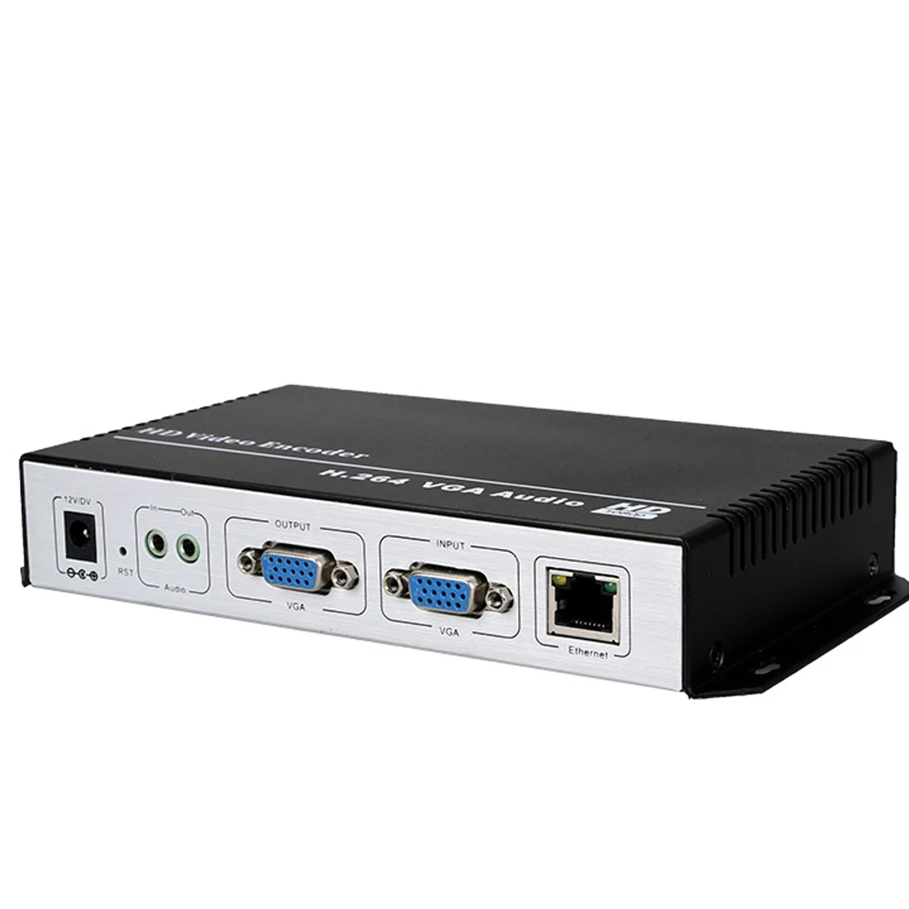 [Подлинный] MPEG 4 AVC/H.264 VGA видео кодировщик передатчик live широковещательный кодер