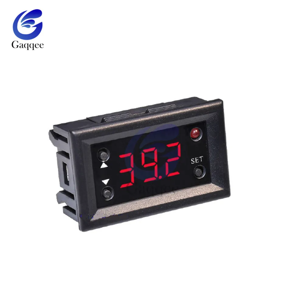 W1218 DC 12V светодиодный цифровой термостат регулятор температуры термометр Монитор