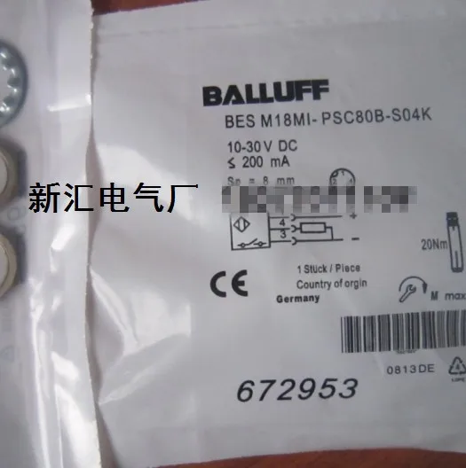 

Original new 100% sensor M18MI-PSC80B-S04K BES proximity switch
