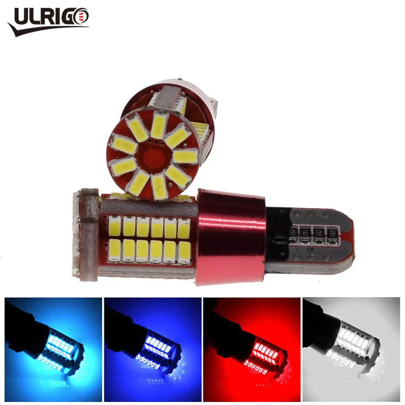 10 шт. светодиодсветодиодный лампы T10 CANBUS W5W 194 168 3014 SMD 57 | Автомобили и мотоциклы