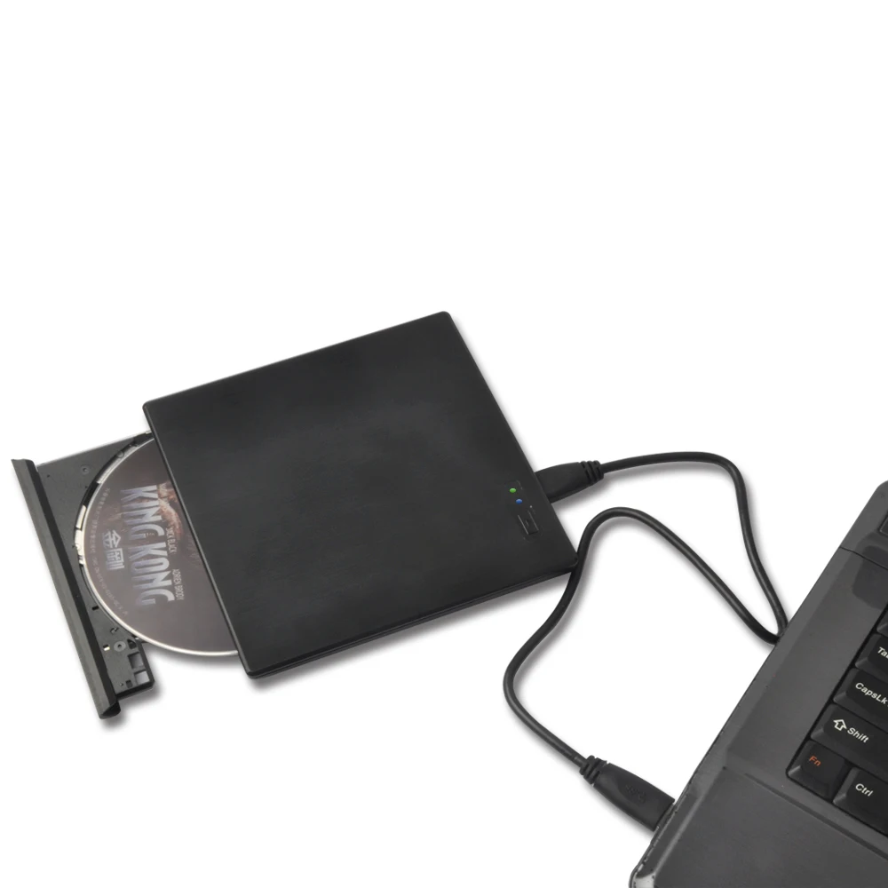 Deepfox Тип C USB 3 1 Внешний Оптический привод CD/DVD ROM проигрыватель RW горелка для Windows OS