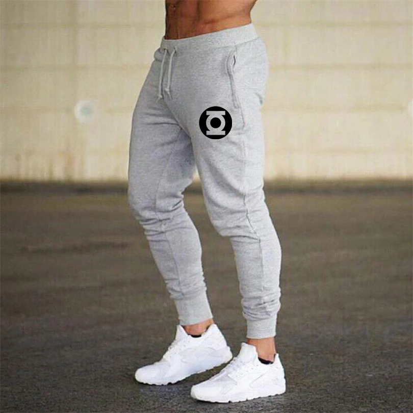 Новинка 2018 Мужские штаны для бега брендовые новые из полиэстера тонкие брюки на