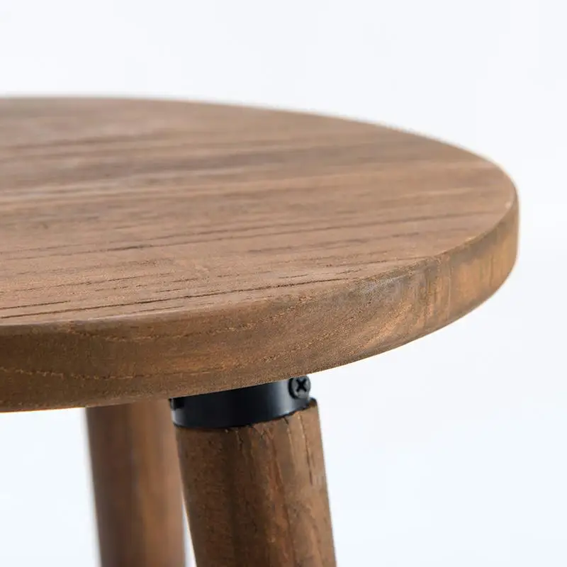 Стул из натурального дерева барный стул Современный кофейня бизнес зал