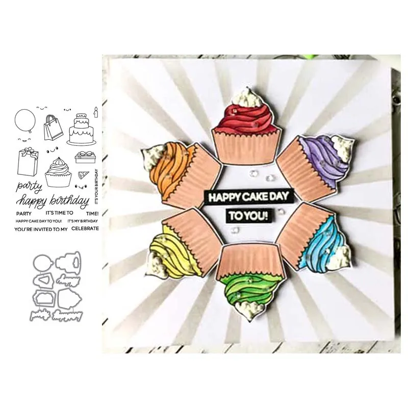 2019 новые металлические штампы и для скрапбукинга практический DIY альбом с днем