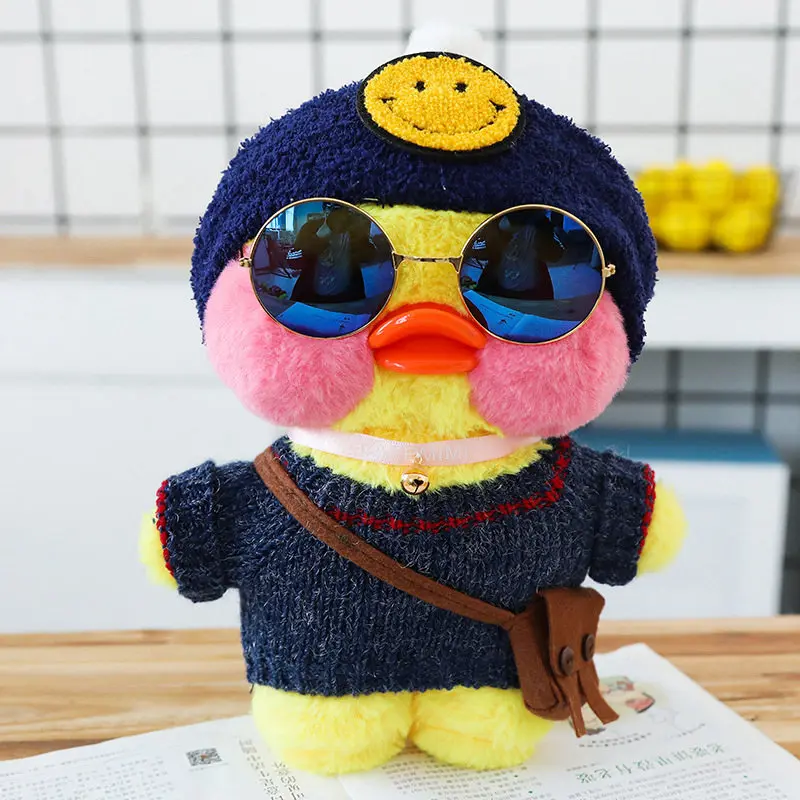 Kawaii Мини кафе желтая утка плюшевая игрушка мультяшная Милая Утка Мягкая кукла Животные Куклы Игрушки для девочек подарок на день рождения для детей - Цвет: 18