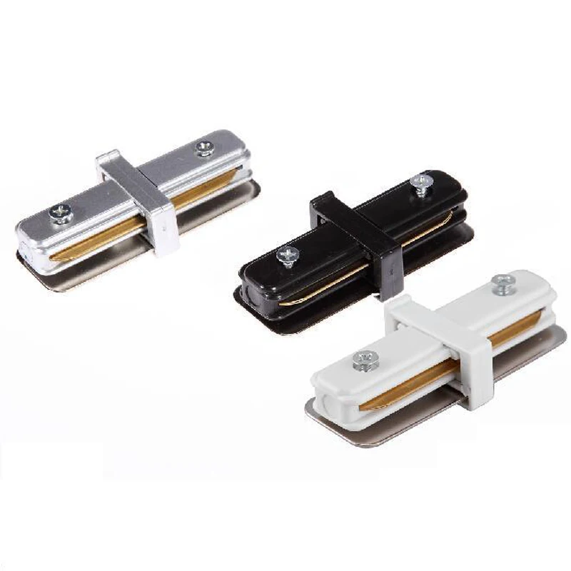 

Installed LED Track Light Rail connectors, White, Black, Silver, 2PCS / lot - I Model + Model T Model L Model