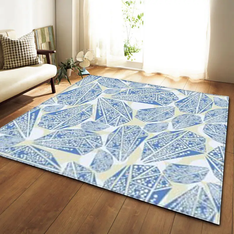 Яркие мягкие фланелевые коврики в скандинавском стиле для детской комнаты