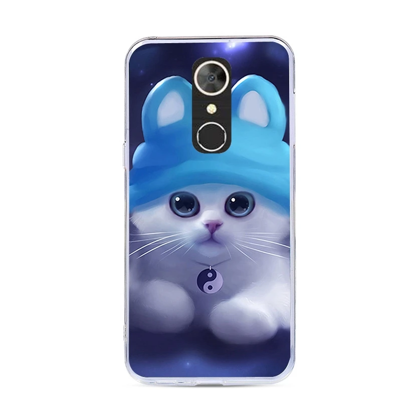 Чехол для Alcatel 5 мягкие силиконовые чехлы с мультипликационным принтом 5086A 5086Y 5086D
