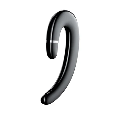 black Универсальный для смартфона беспроводные Bluetooth наушники с ушками для Xiaomi samsung Iphone x 7 8 plus Рабочая Спортивная гарнитура - Цвет: black