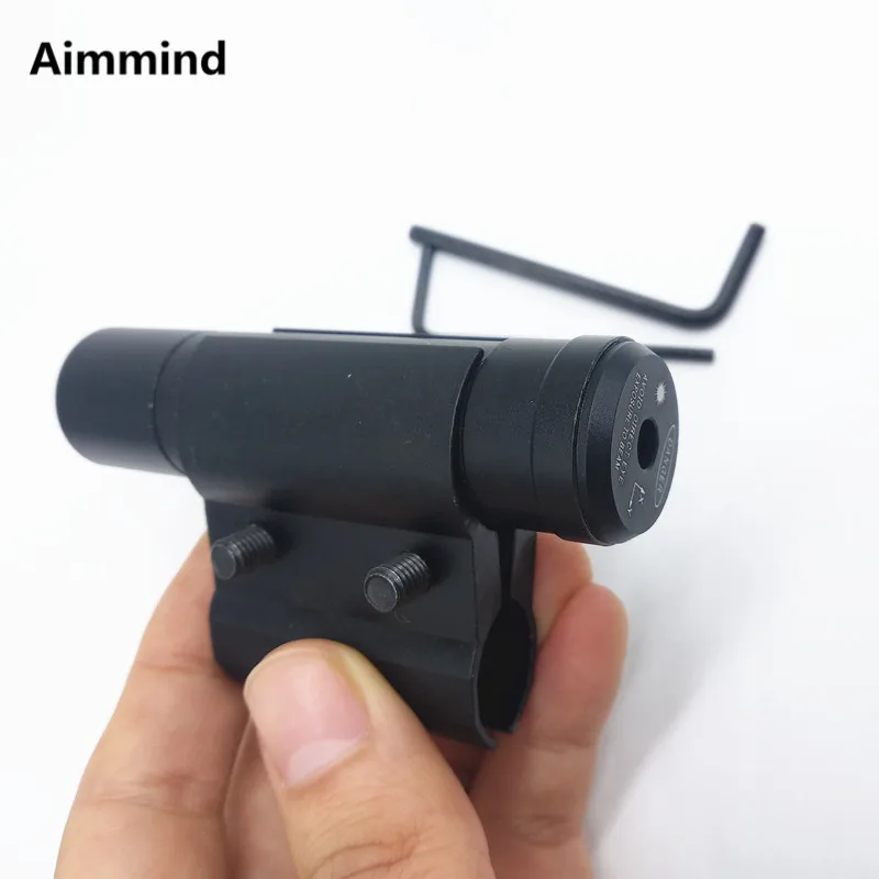 Охотничий Тактический красный точечный лазерный прицел с креплением для