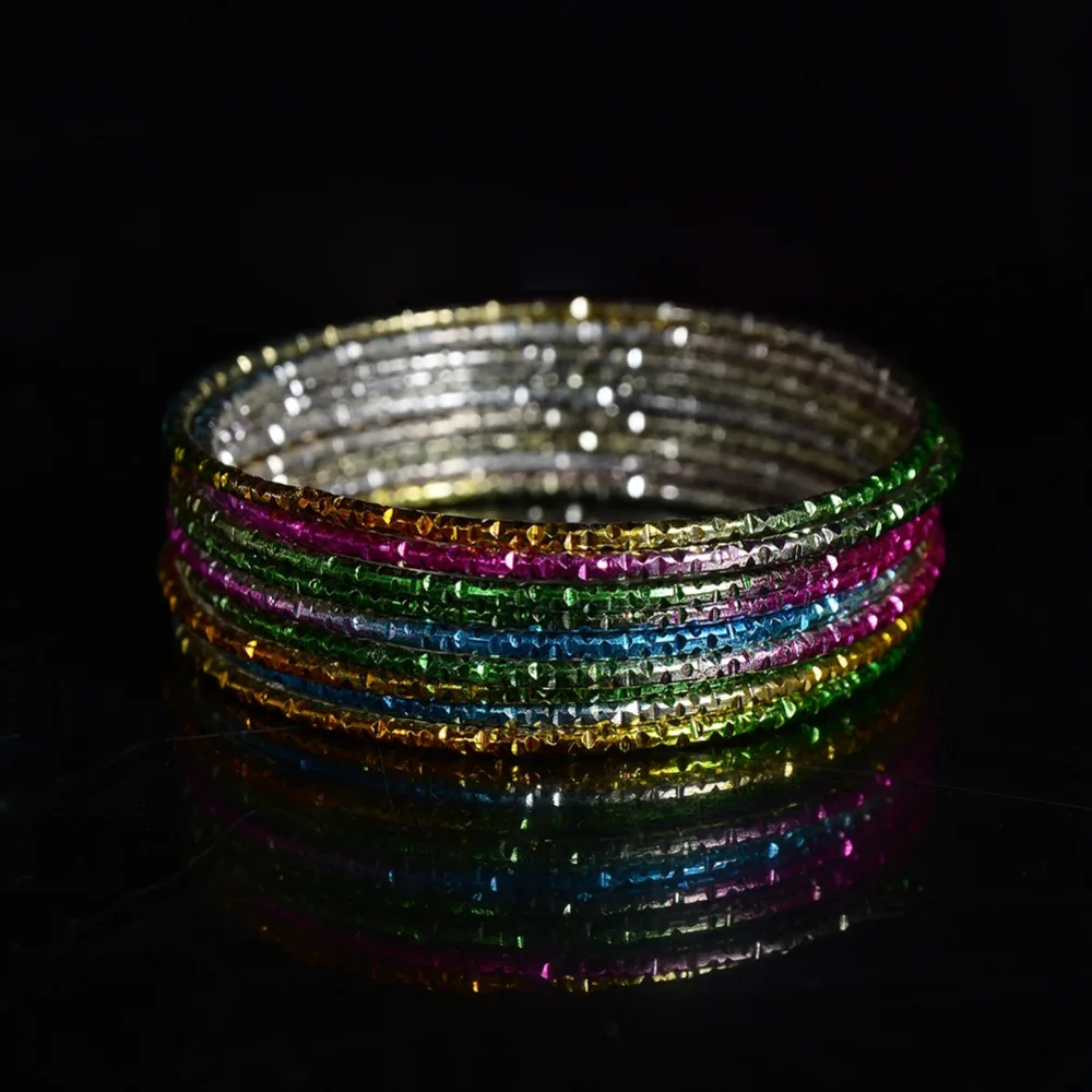 Детский Браслет PINKSEE 10 шт. модный браслет из сплава разных цветов для мальчиков и