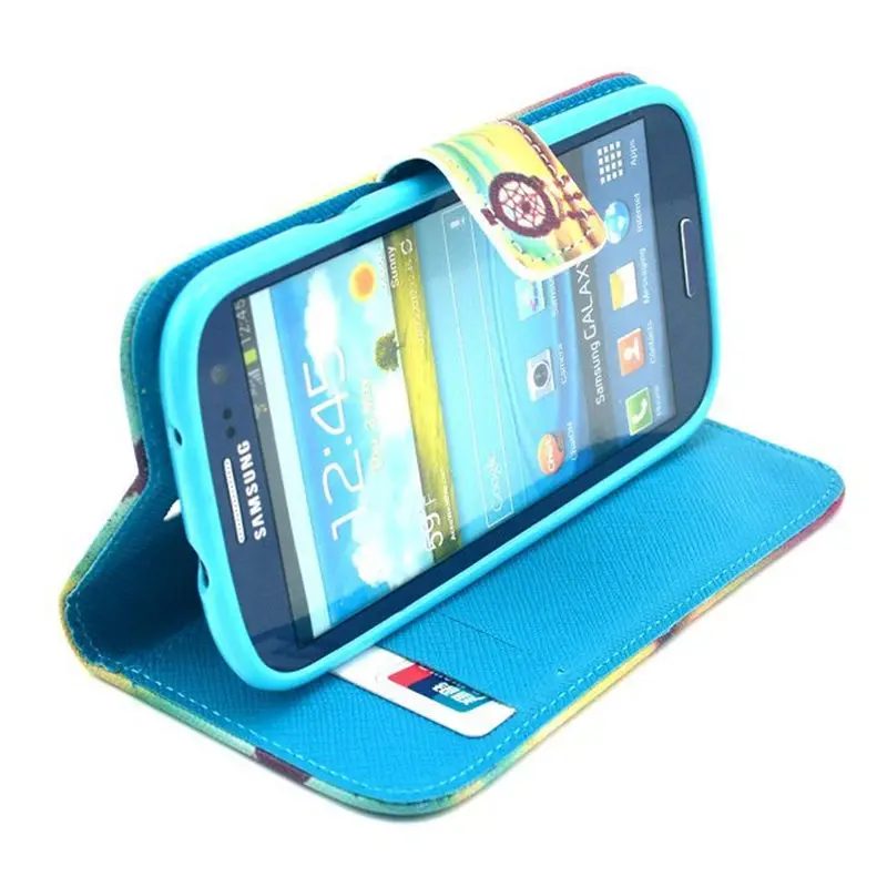Чехол zeallion для самсунга Galaxy S3 S4 S5 mini S6 edge Магнитный флип чехол из искусственной
