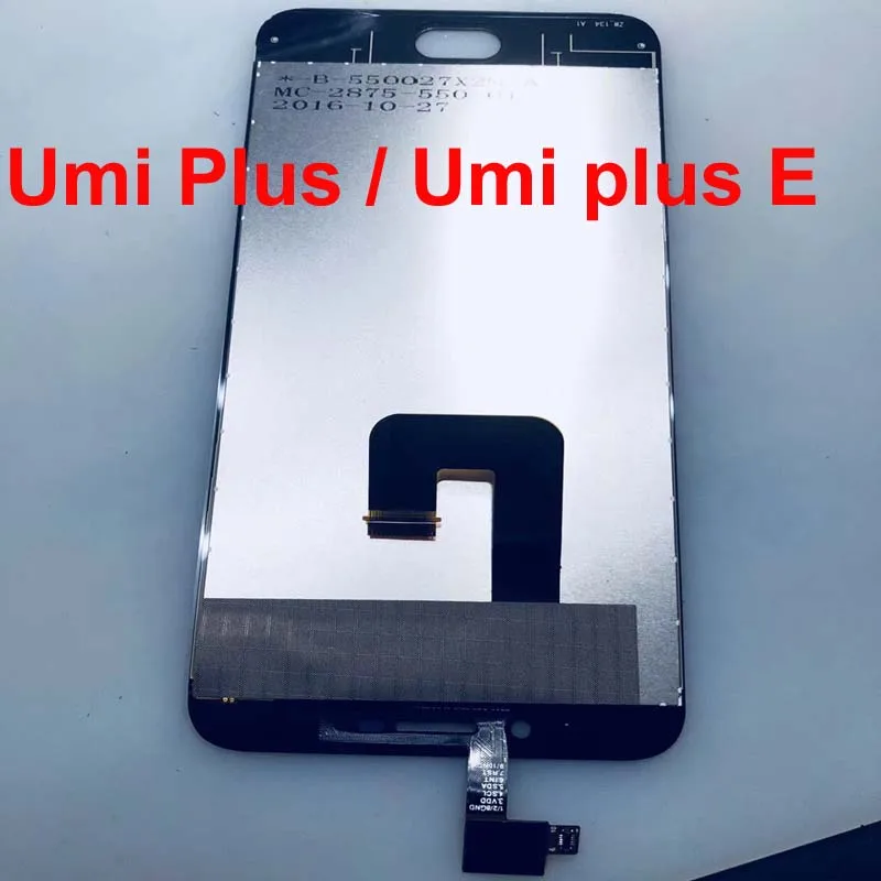 5,5 дюймов Umi plus E ЖК-дисплей+ сенсорный экран протестированный дигитайзер стеклянная панель Замена для Umidigi plus 1920x1080