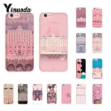 Yinuoda Wes Grand Budapest Hotel цветной милый чехол для телефона iPhone 6S 6plus 7plus 8