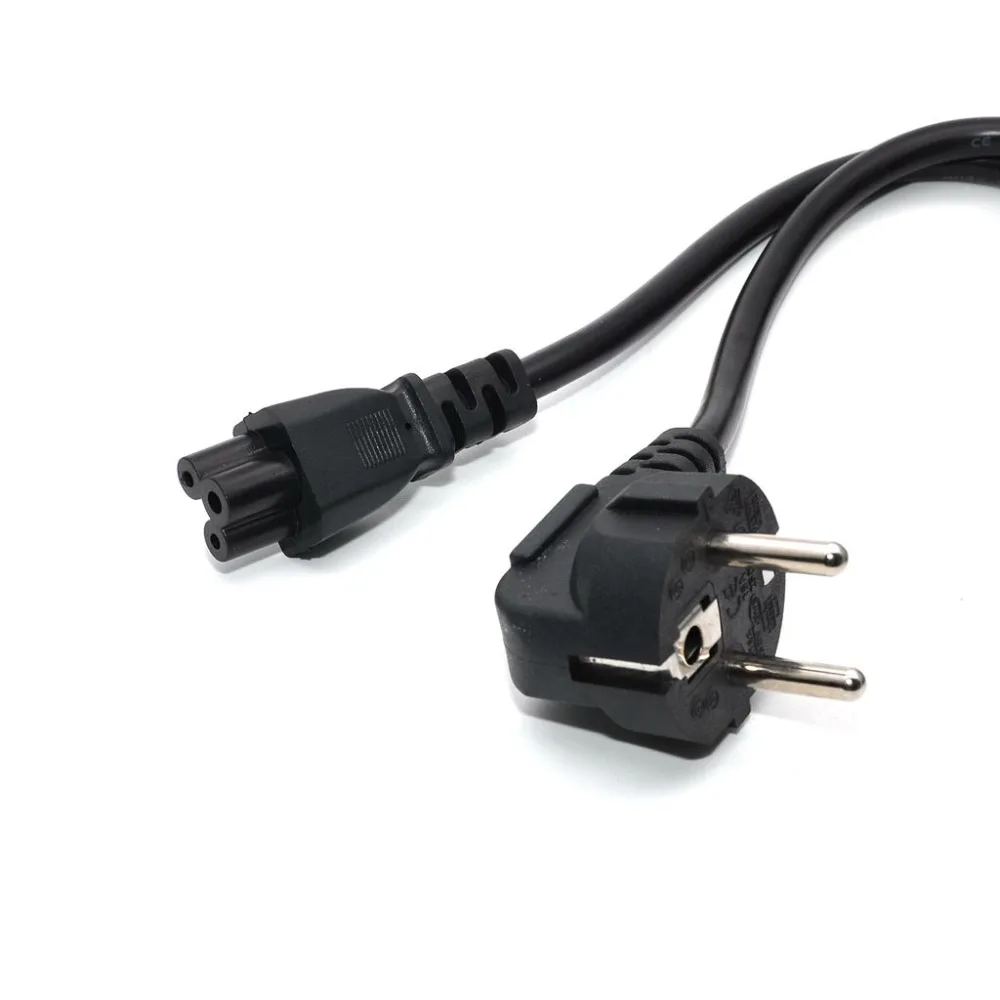 1 5 м футов C5 Cloverleaf Lead to EU 2 Pin AC Plug Кабель питания свинцовый Шнур PC Monitor | Электроника