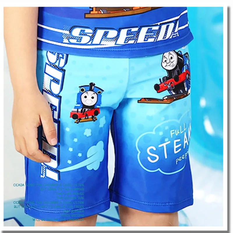 

High quality Baby Boys Swimsuit Girl Children's Swimsuit Cartoon design Bathing Suit toddler Swimwear 2pcs Hat+Suits Infant