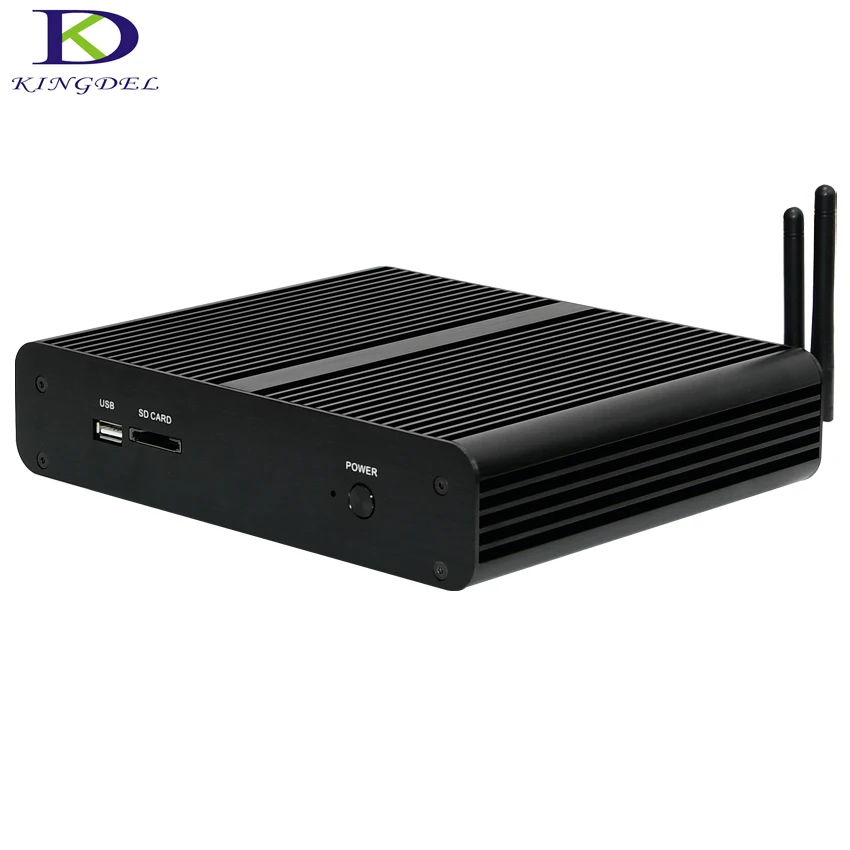 В наличии Intel Core i7 Mini PC 6500U 6600U Безвентиляторный Компьютер DP HDMI Настольный ПК 16G 512G