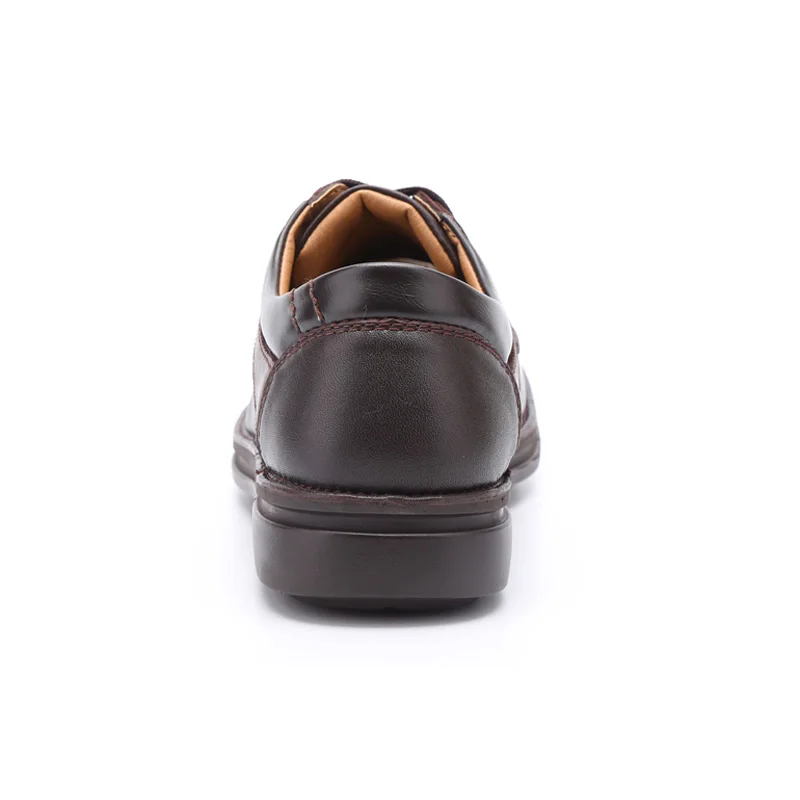 LINGGE обувь мужчины настоящая кожа туфли коричневый Оксфордская Кожаные свадебные