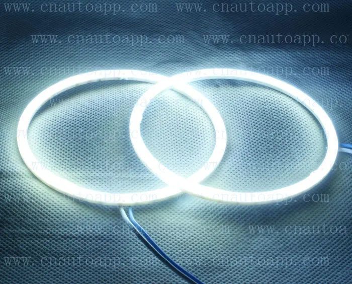 Светодиодный светильник Angel Eyes DRL Super COB кольцевой для автомобиля противотуманный