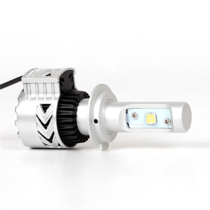 CN360 2 шт. H4 H7 H11 9006 9005 LED новейший XHP50 чип лампы для фар 6000LM налобный фонарь 6000K белый
